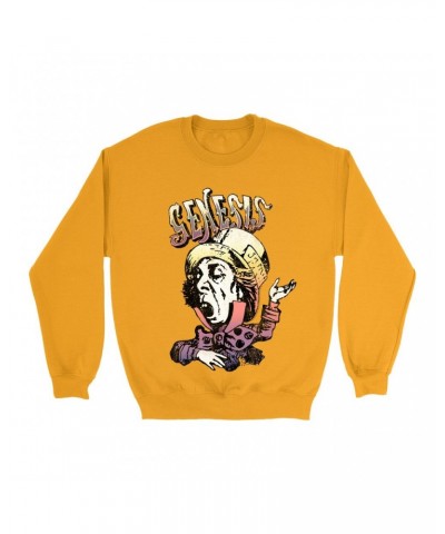 Genesis Bright Colored Sweatshirt | Colorful Ombre Mad Hatter Sweatshirt $15.38 Sweatshirts