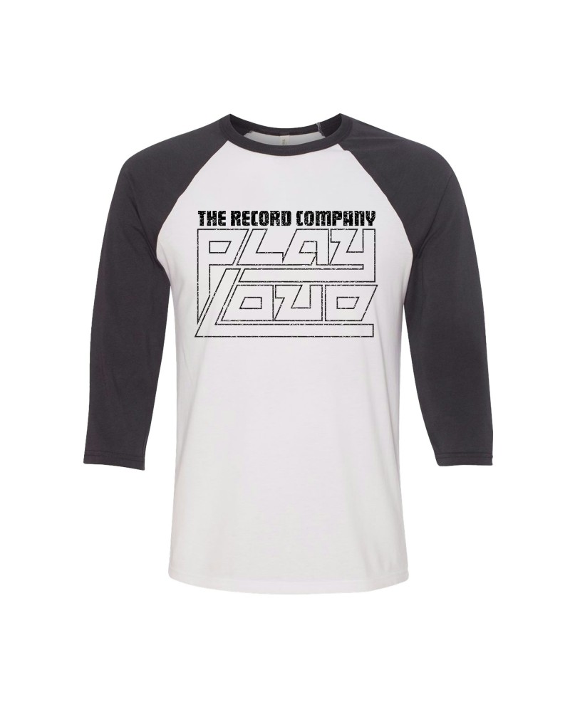 The Record Company "Play Loud" Black/White Baseball Tee $10.80 Shirts