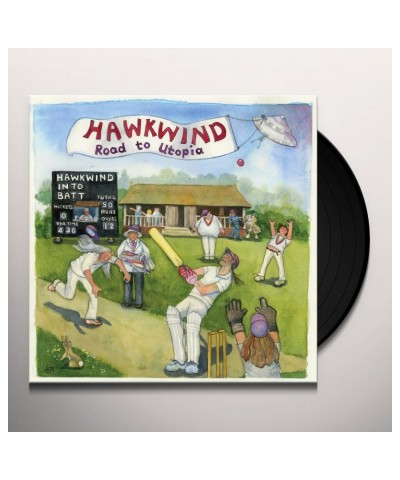 Hawkwind Road To Utopia Vinyl Record $15.04 Vinyl