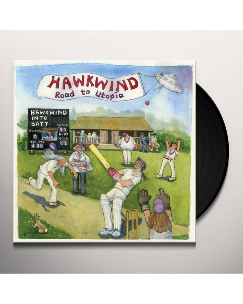 Hawkwind Road To Utopia Vinyl Record $15.04 Vinyl