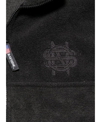 Crosby Stills & Nash Black Fleece Vest-Initials Logo $6.60 Outerwear