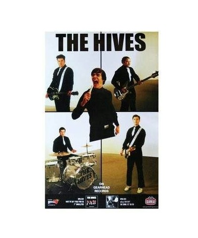 The Hives GEARHEADS RECORD POSTER $7.35 Decor