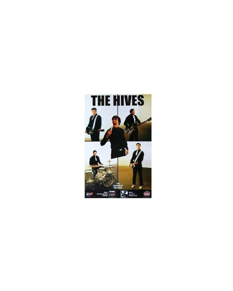 The Hives GEARHEADS RECORD POSTER $7.35 Decor