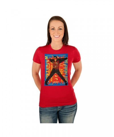 Elvis Presley Jailhouse Pop Women's T-Shirt $10.00 Shirts