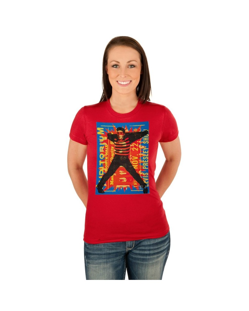 Elvis Presley Jailhouse Pop Women's T-Shirt $10.00 Shirts