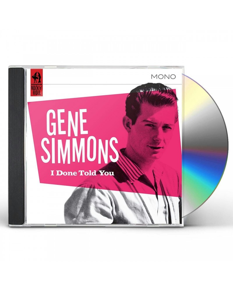 Gene Simmons I Done Told You! CD $4.62 CD