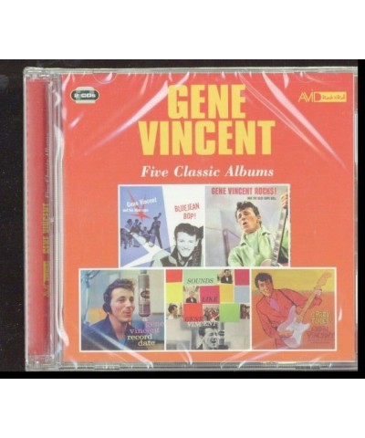 Gene Vincent CD - Five Classic Albums $5.73 CD