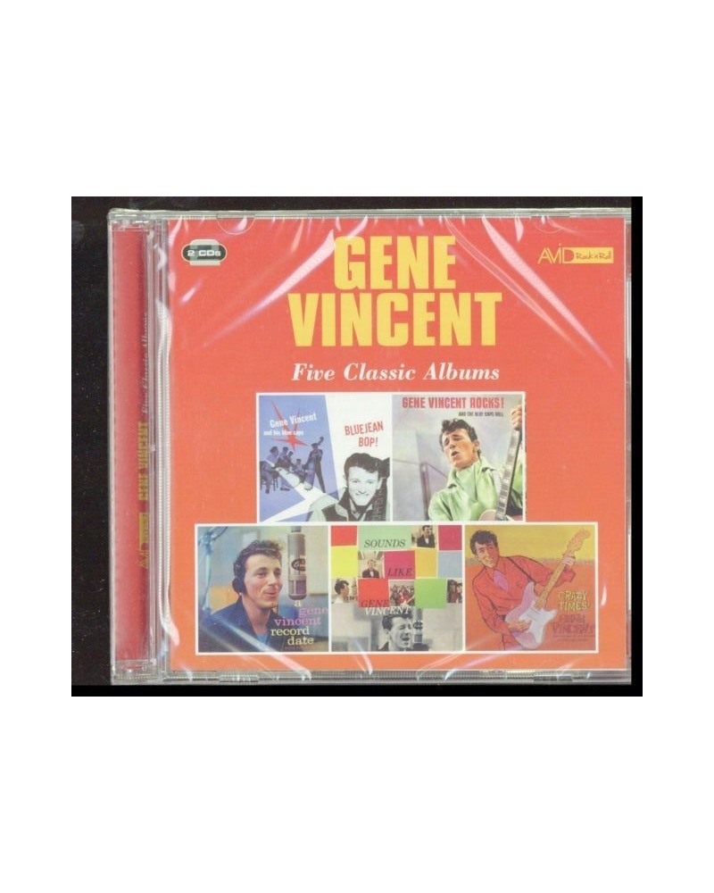 Gene Vincent CD - Five Classic Albums $5.73 CD