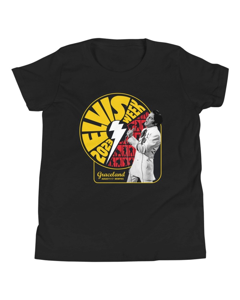 Elvis Presley Week 2023 Youth T-Shirt: V3 $9.72 Kids