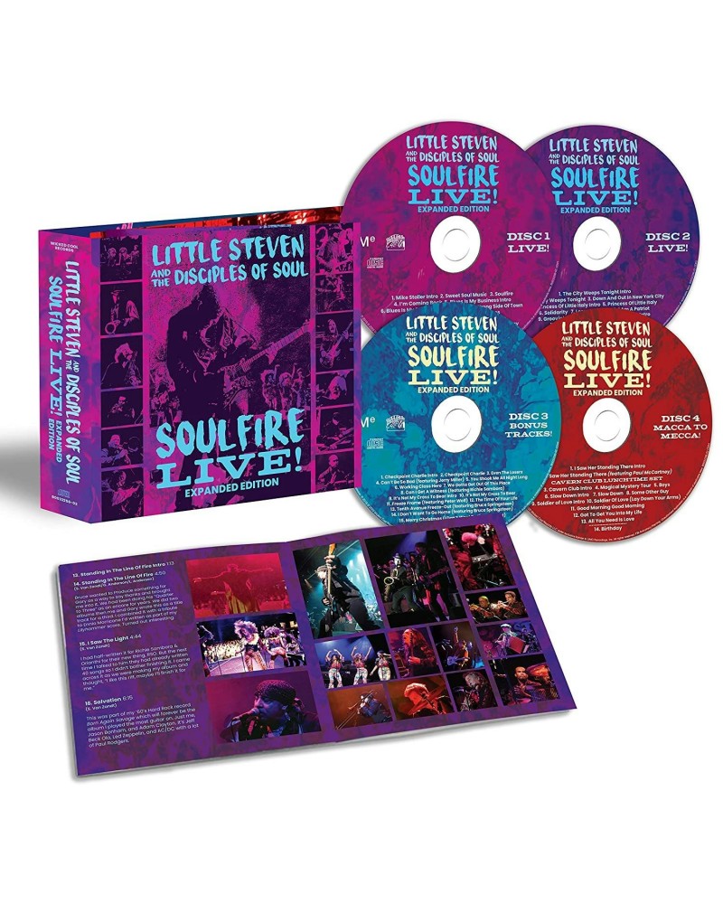 Little Steven Soulfire Live! (Expanded Edition) (4 CD) CD $16.08 CD